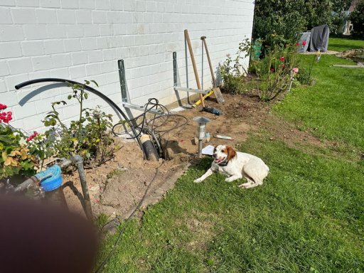 graben ist wieder zu